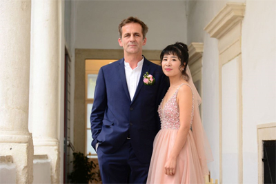 Dr. Xiangxia LI und Alfred Honsdorf